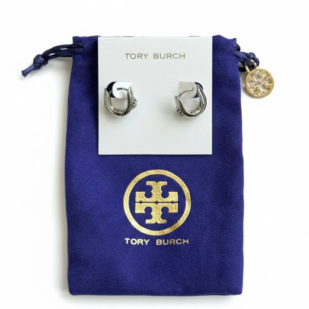 Tory Burch Silver Earrings